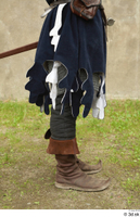  Photos Medieval Knight in cloth armor 3 Blue suit Medieval clothing leather shoes lower body skirt 0004.jpg